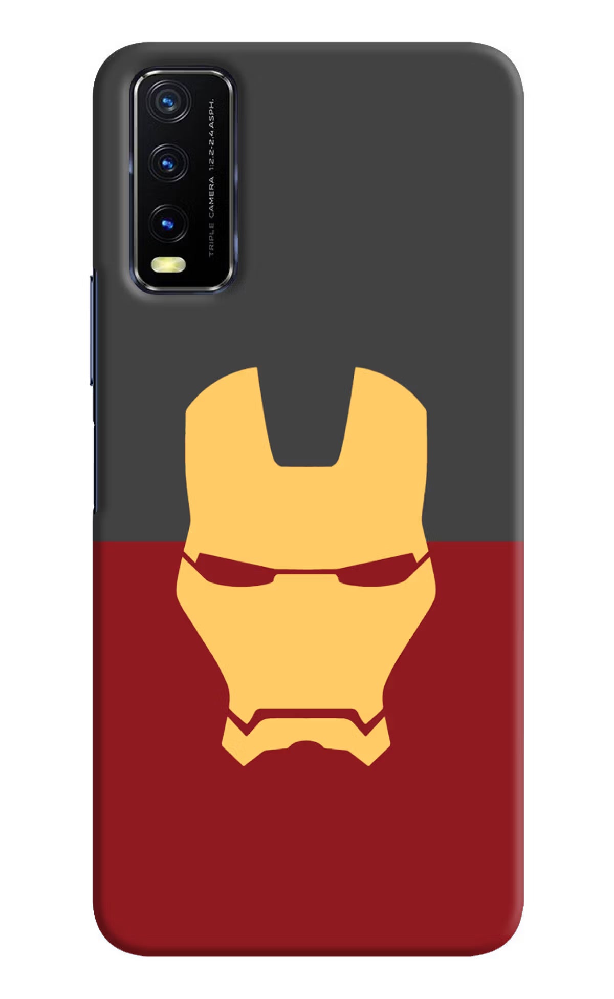 Ironman Vivo Y20/Y20i Hard Case Back Cover by Casekaro