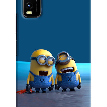 Minion Laughing Vivo Y20/Y20i Hard Case Back Cover by Casekaro