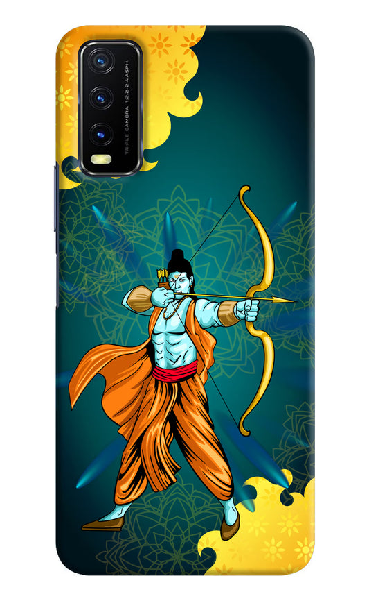 Lord Ram - 6 Vivo Y20/Y20i Hard Case Back Cover by Casekaro