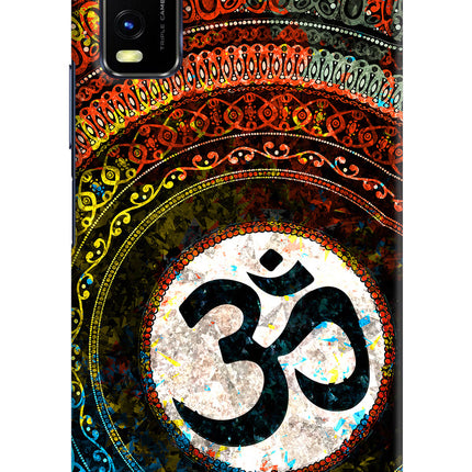 Om Cultural Vivo Y20/Y20i Hard Case Back Cover by Casekaro