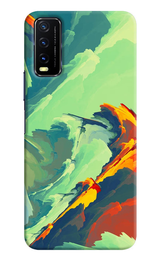 Paint Art Vivo Y20/Y20i Hard Case Back Cover by Casekaro