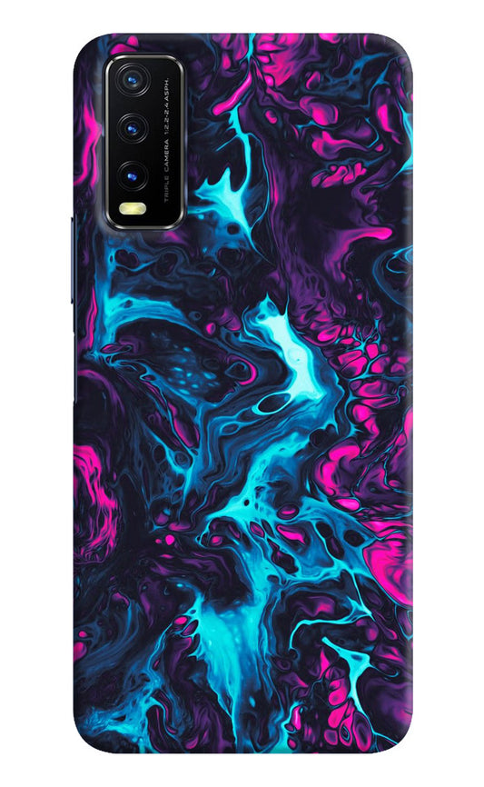Abstract Vivo Y20/Y20i Hard Case Back Cover by Casekaro