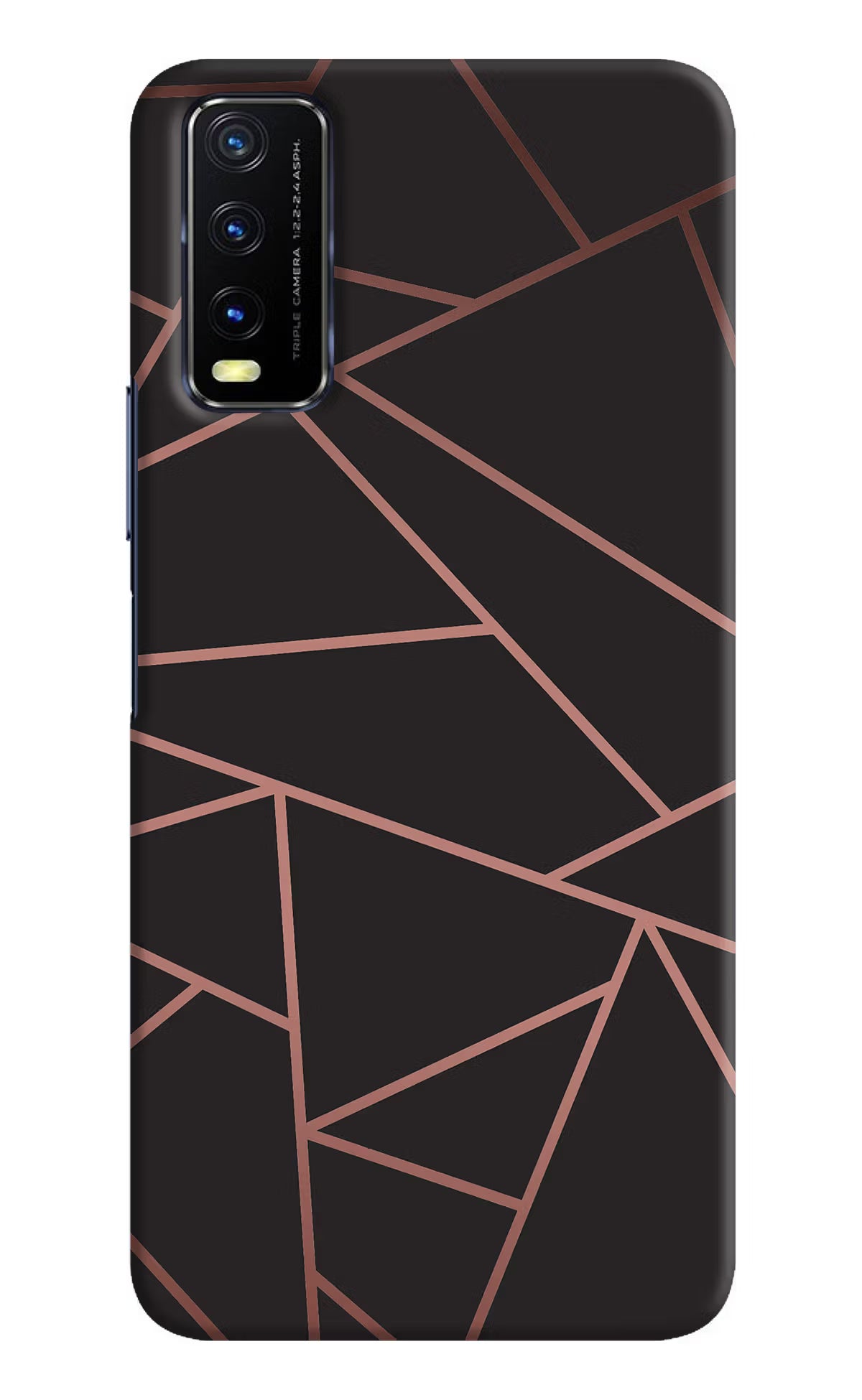 Geometric Pattern Vivo Y20/Y20i Hard Case Back Cover by Casekaro