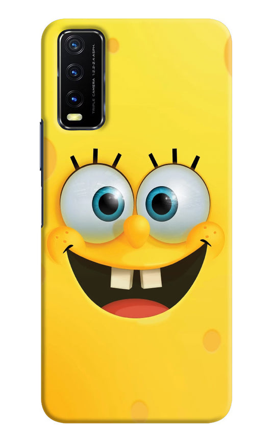 Sponge 1 Vivo Y20/Y20i Hard Case Back Cover by Casekaro