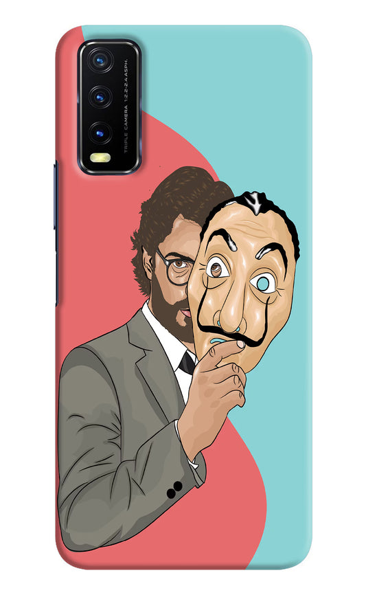 Professor Vivo Y20/Y20i Hard Case Back Cover by Casekaro