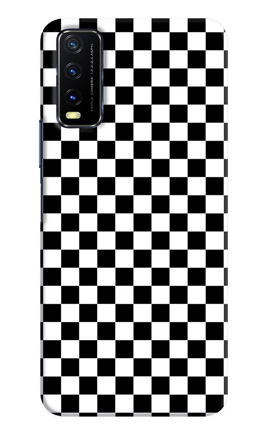 Chess Board Vivo Y20/Y20i Hard Case Back Cover by Casekaro