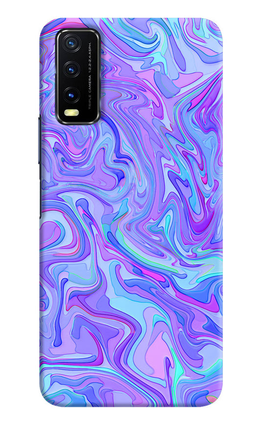 Glitter Vivo Y20/Y20i Hard Case Back Cover by Casekaro