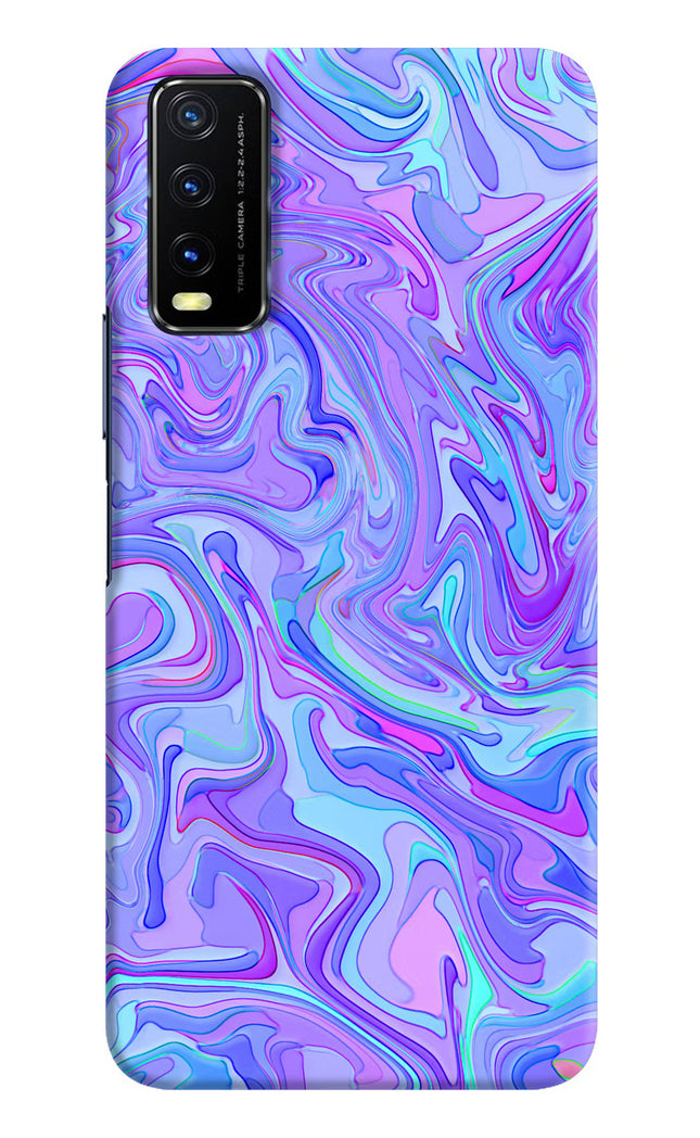 Glitter Vivo Y20/Y20i Hard Case Back Cover by Casekaro