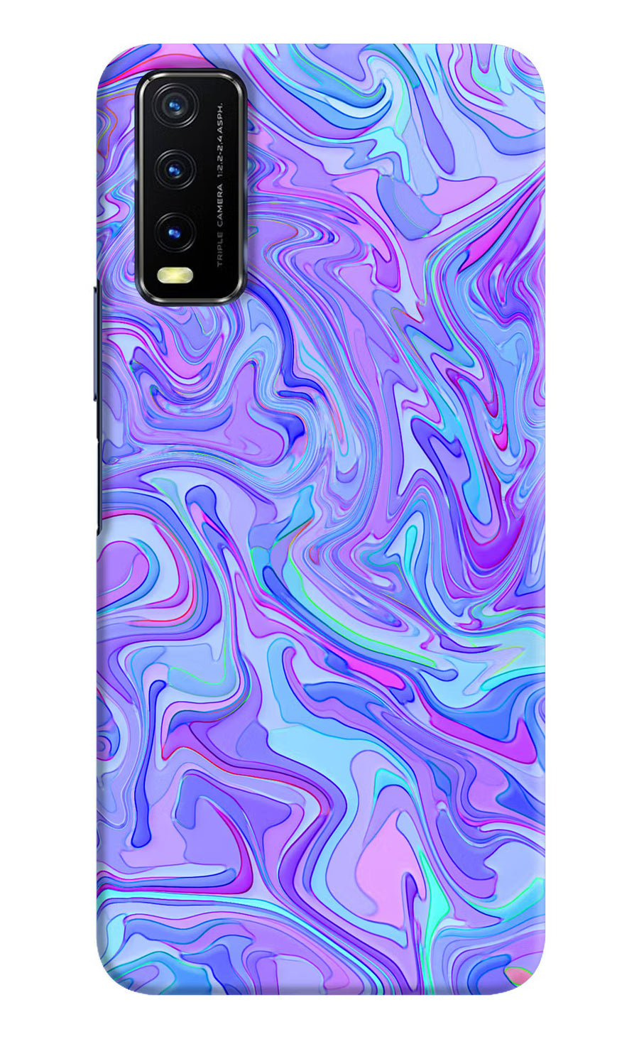 Glitter Vivo Y20/Y20i Back Cover, Hard case