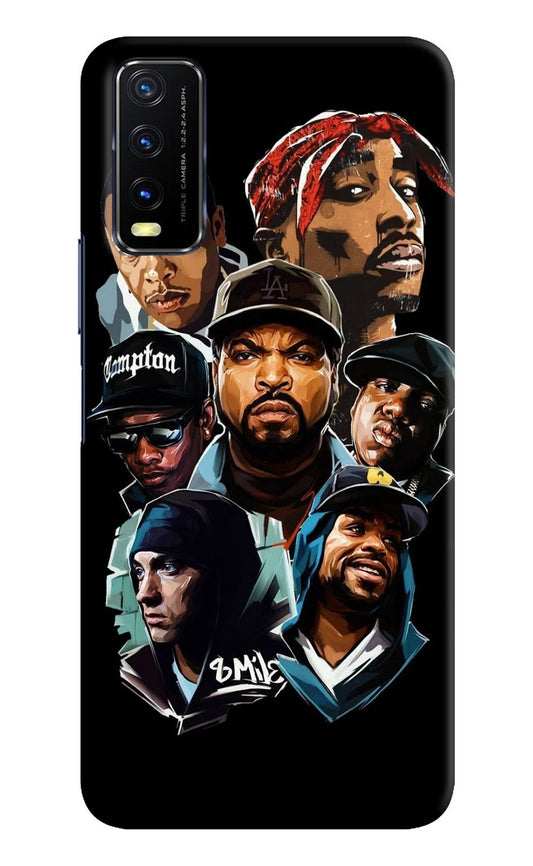 Rappers Vivo Y20/Y20i Hard Case Back Cover by Casekaro