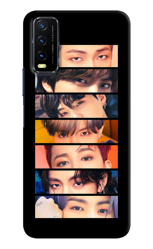 BTS Eyes Vivo Y20/Y20i Hard Case Back Cover by Casekaro