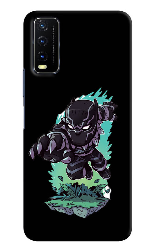 Black Panther Vivo Y20/Y20i Hard Case Back Cover by Casekaro