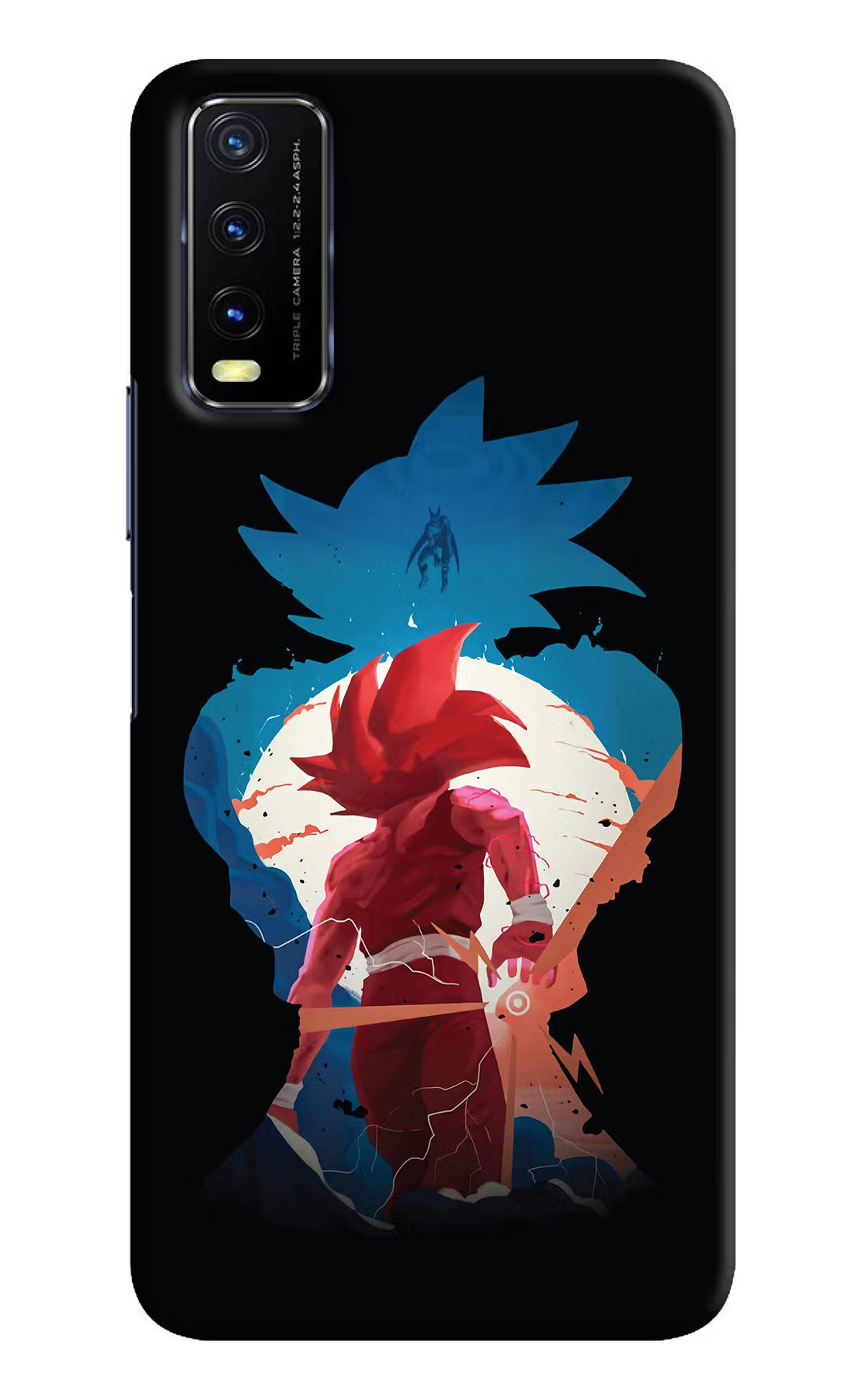 Goku Vivo Y20/Y20i Hard Case Back Cover by Casekaro