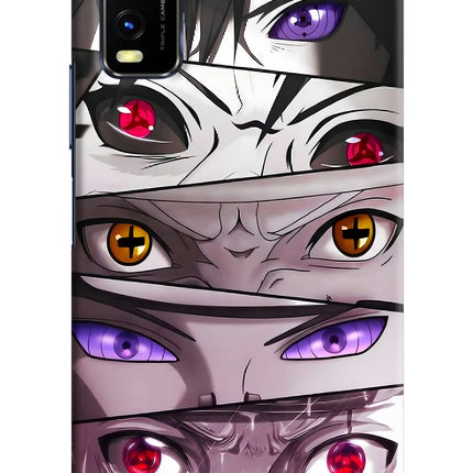 Naruto Anime Vivo Y20/Y20i Hard Case Back Cover by Casekaro