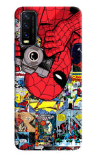 Spider Man Vivo Y20/Y20i Hard Case Back Cover by Casekaro