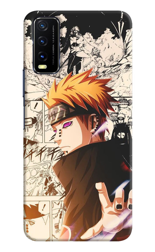 Pain Anime Vivo Y20/Y20i Hard Case Back Cover by Casekaro