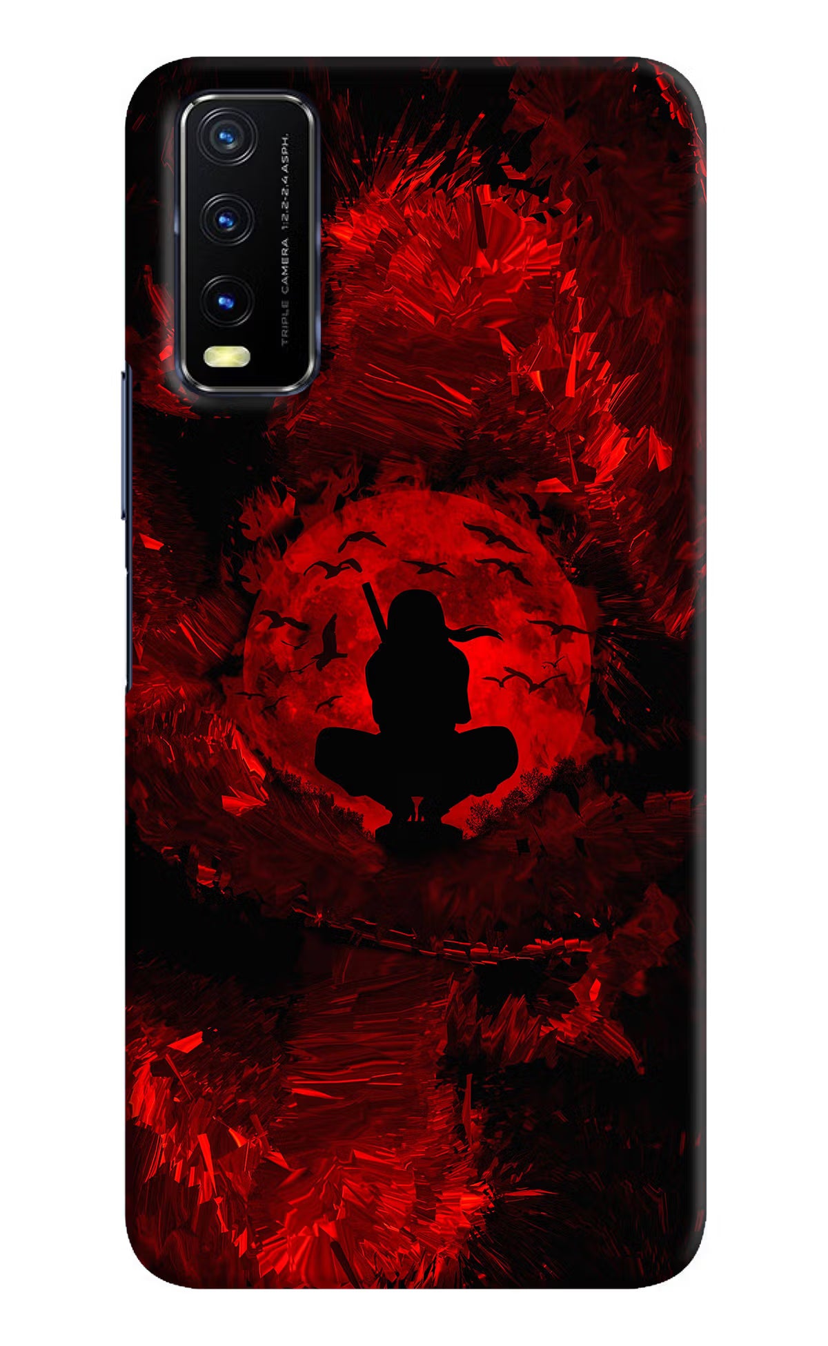 Itachi Uchiha Vivo Y20/Y20i Hard Case Back Cover by Casekaro