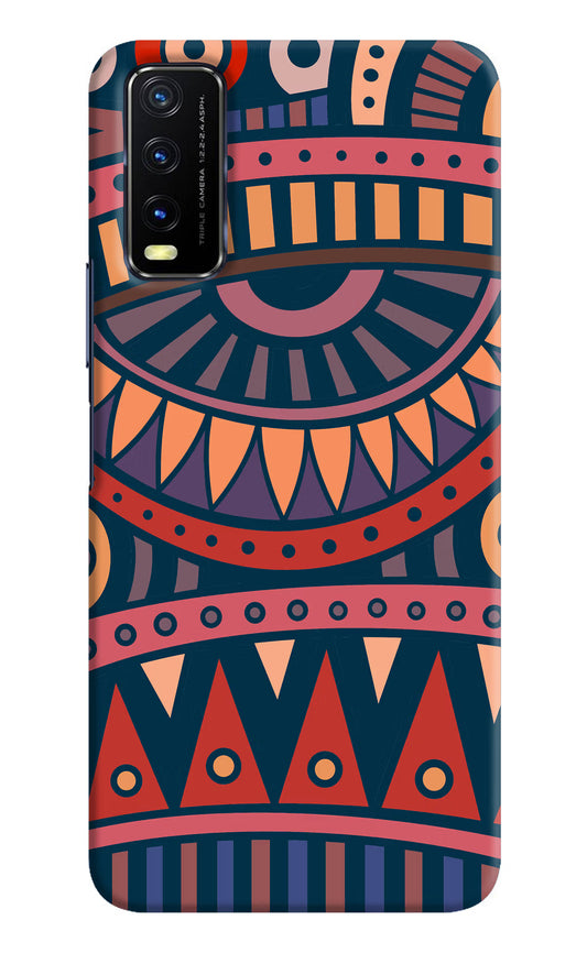 African Culture Design Vivo Y20/Y20i Hard Case Back Cover by Casekaro