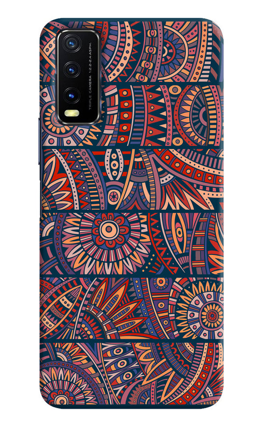 African Culture Design Vivo Y20/Y20i Hard Case Back Cover by Casekaro