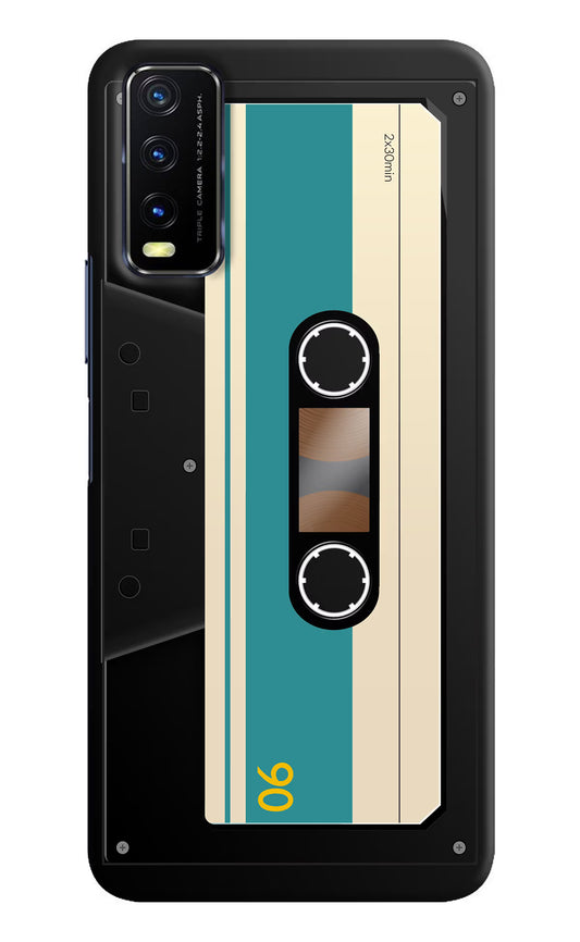 Cassette Vivo Y20/Y20i Hard Case Back Cover by Casekaro