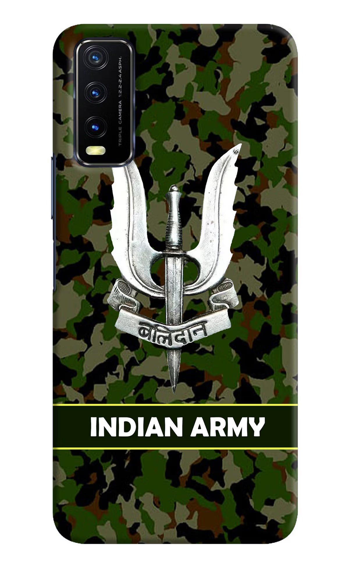 Balidan Indian Logo Vivo Y20/Y20i Hard Case Back Cover by Casekaro