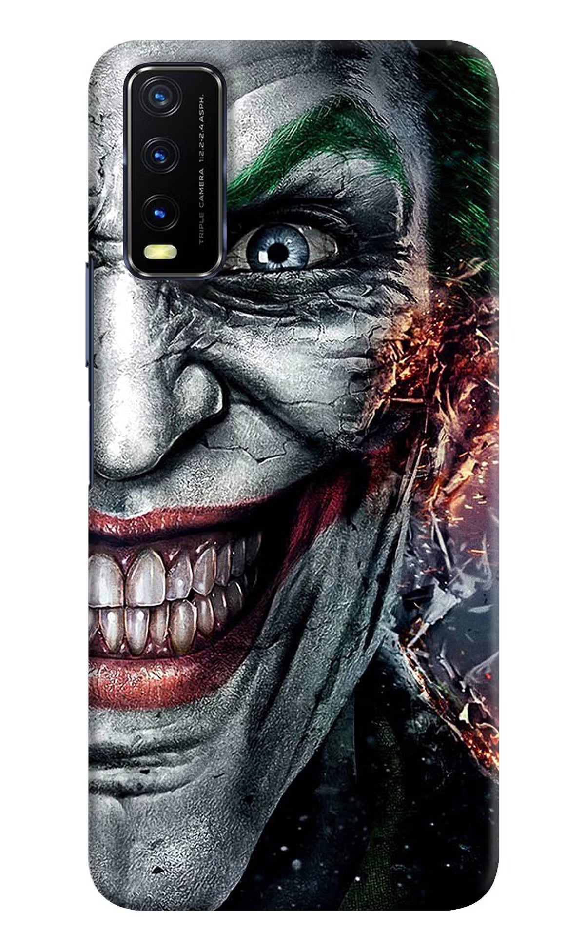Joker Cam Vivo Y20/Y20i Hard Case Back Cover by Casekaro