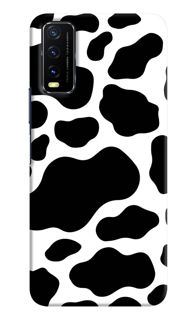 Cow Spots Vivo Y20/Y20i Hard Case Back Cover by Casekaro