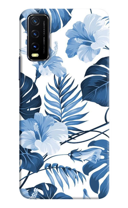 Fabric Art Vivo Y20/Y20i Hard Case Back Cover by Casekaro