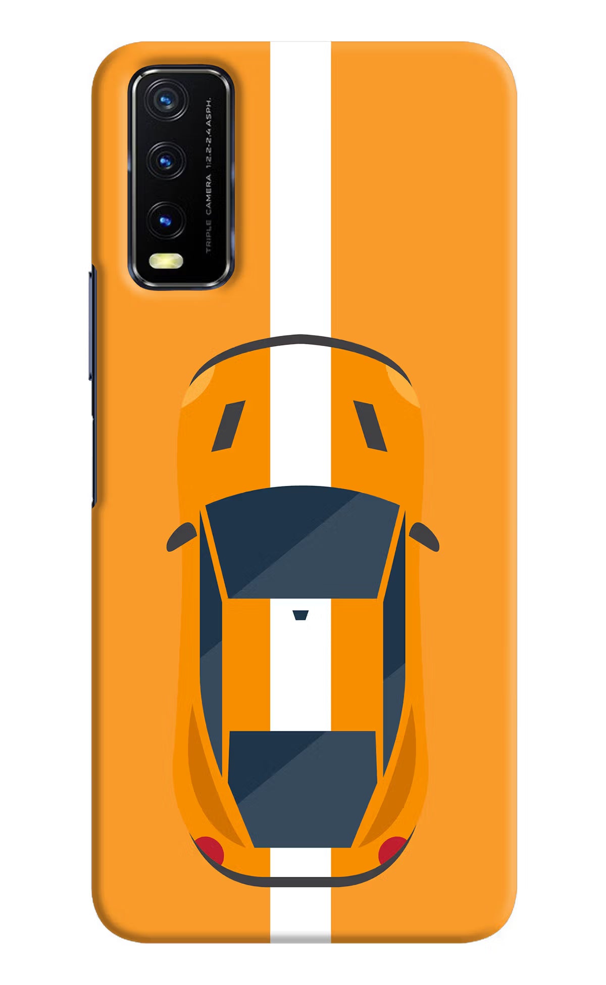 Highway Pursuit Vivo Y20/Y20i Hard Case Back Cover by Casekaro