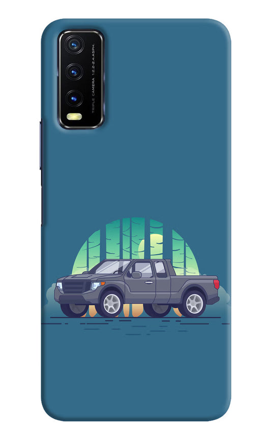 Retro Garage Vibe Vivo Y20/Y20i Hard Case Back Cover by Casekaro