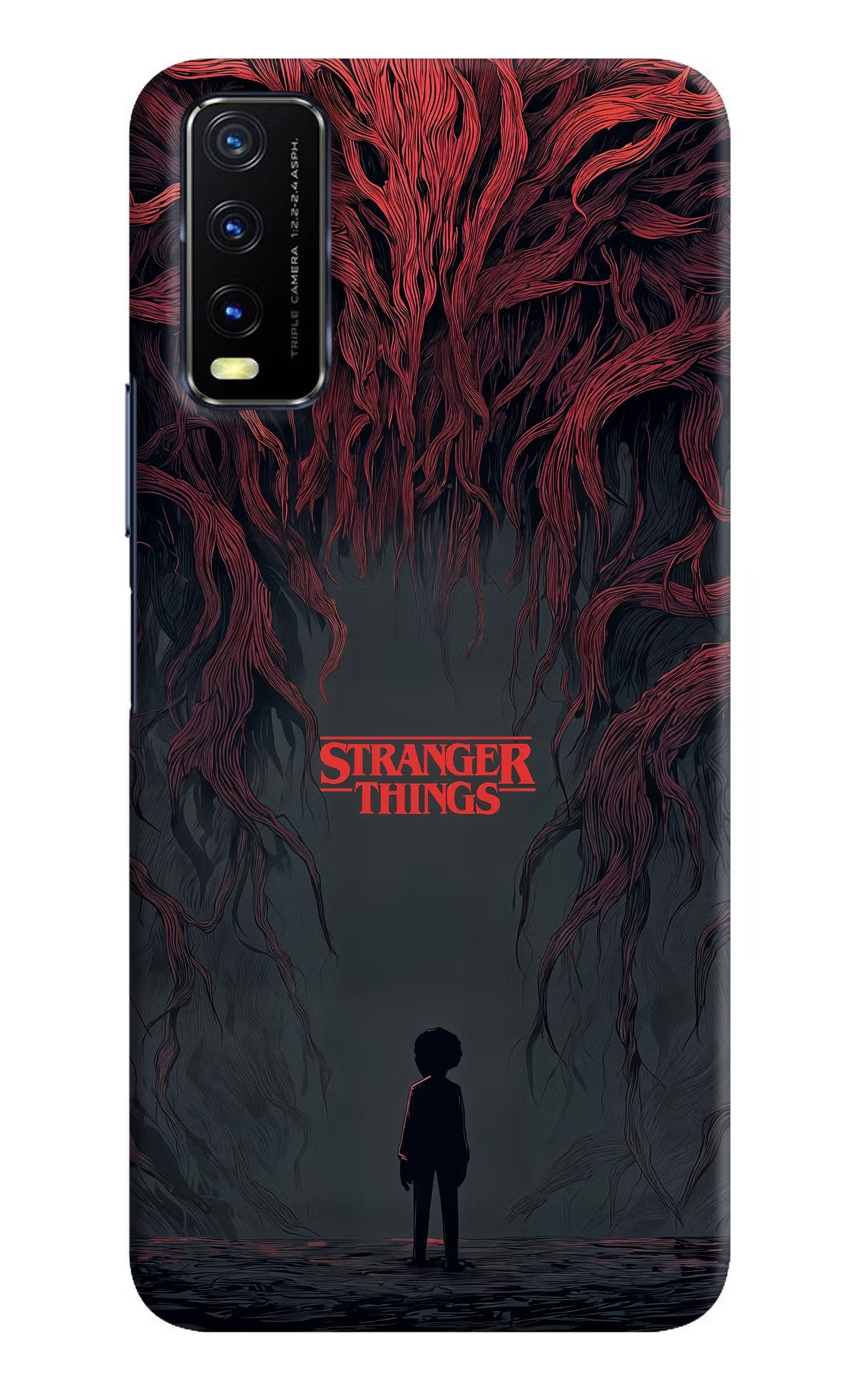 Ordinary Things Dark Side Vivo Y20/Y20i Hard Case Back Cover by Casekaro