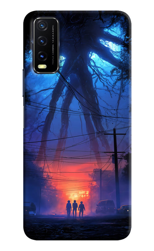 Ordinary Things Shadow Vivo Y20/Y20i Hard Case Back Cover by Casekaro