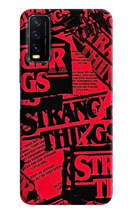 Ordinary Things Vivo Y20/Y20i Hard Case Back Cover by Casekaro