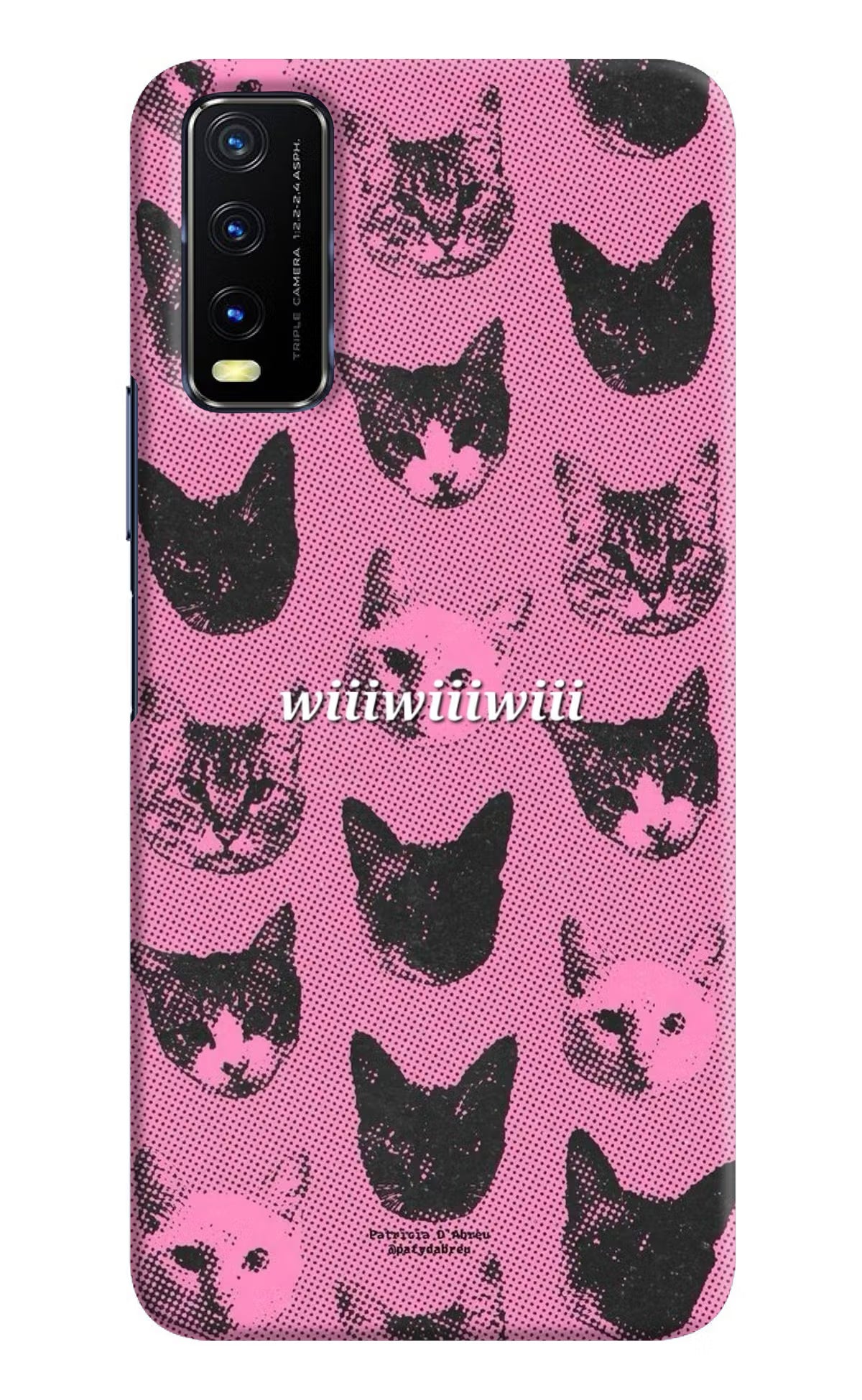 Pink Cats Vivo Y20/Y20i Back Cover