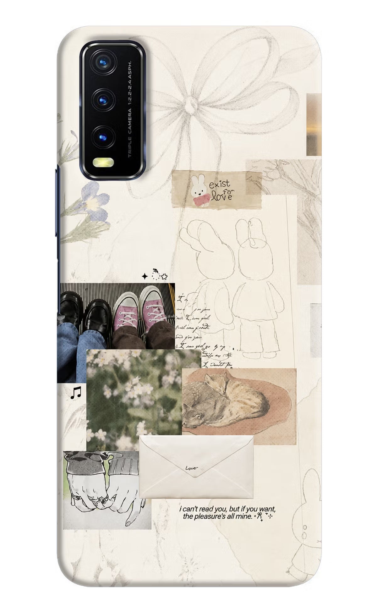 Soft Aesthetic Vivo Y20/Y20i Back Cover