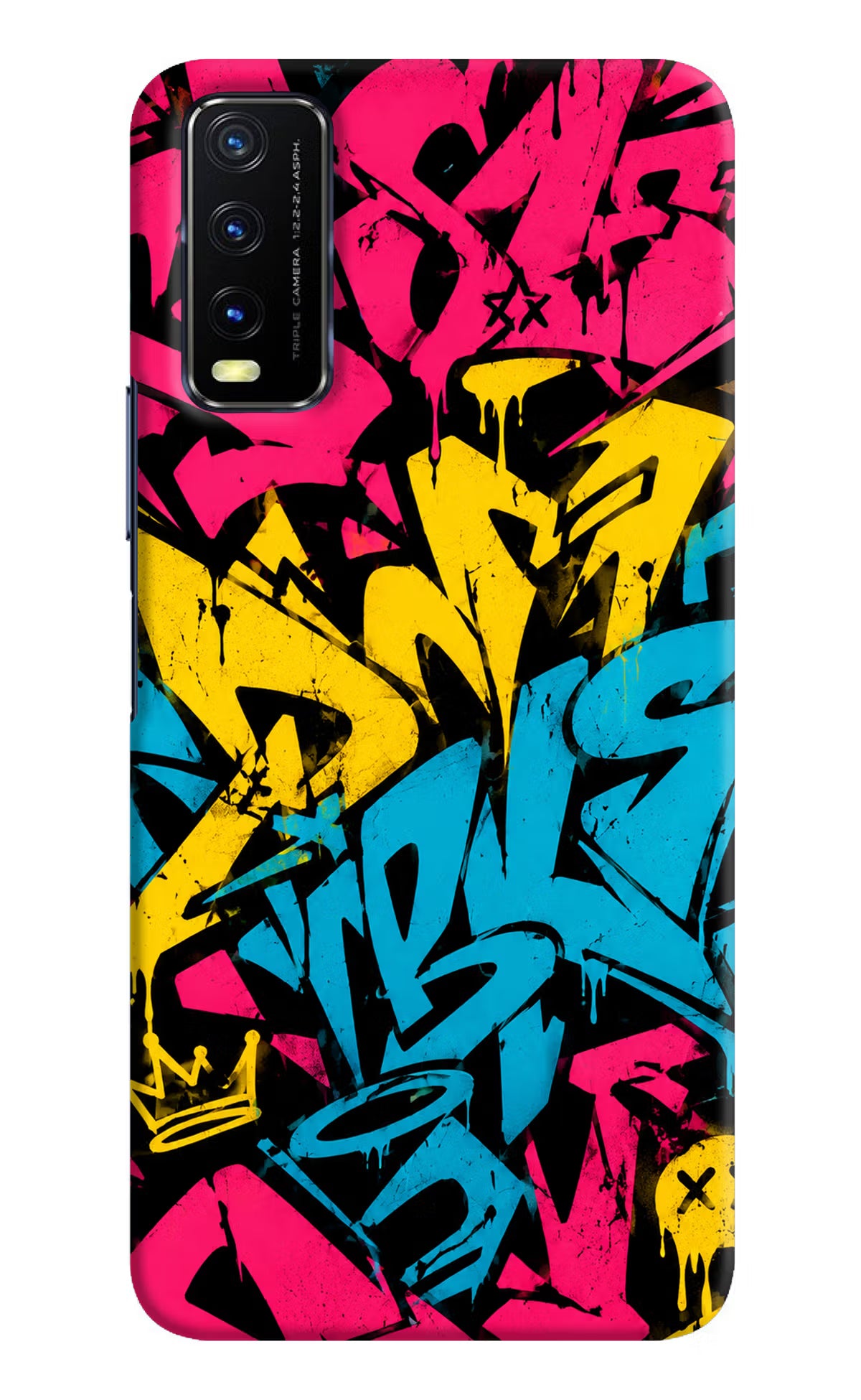 Graffiti Vibe Vivo Y20/Y20i Back Cover