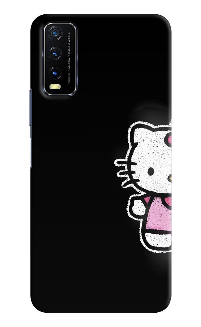 Kitty Charm Vivo Y20/Y20i Hard Case Back Cover by Casekaro