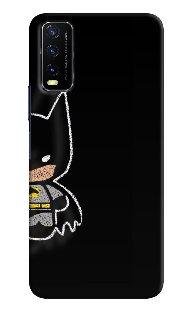Bat Kitty Vivo Y20/Y20i Hard Case Back Cover by Casekaro