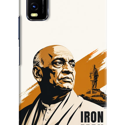 Sardar Patel Iron Will Vivo Y20/Y20i Hard Case Back Cover by Casekaro