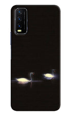 Silent Swans Vivo Y20/Y20i Hard Case Back Cover by Casekaro