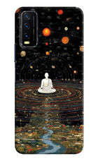 Space Monk Vivo Y20/Y20i Hard Case Back Cover by Casekaro