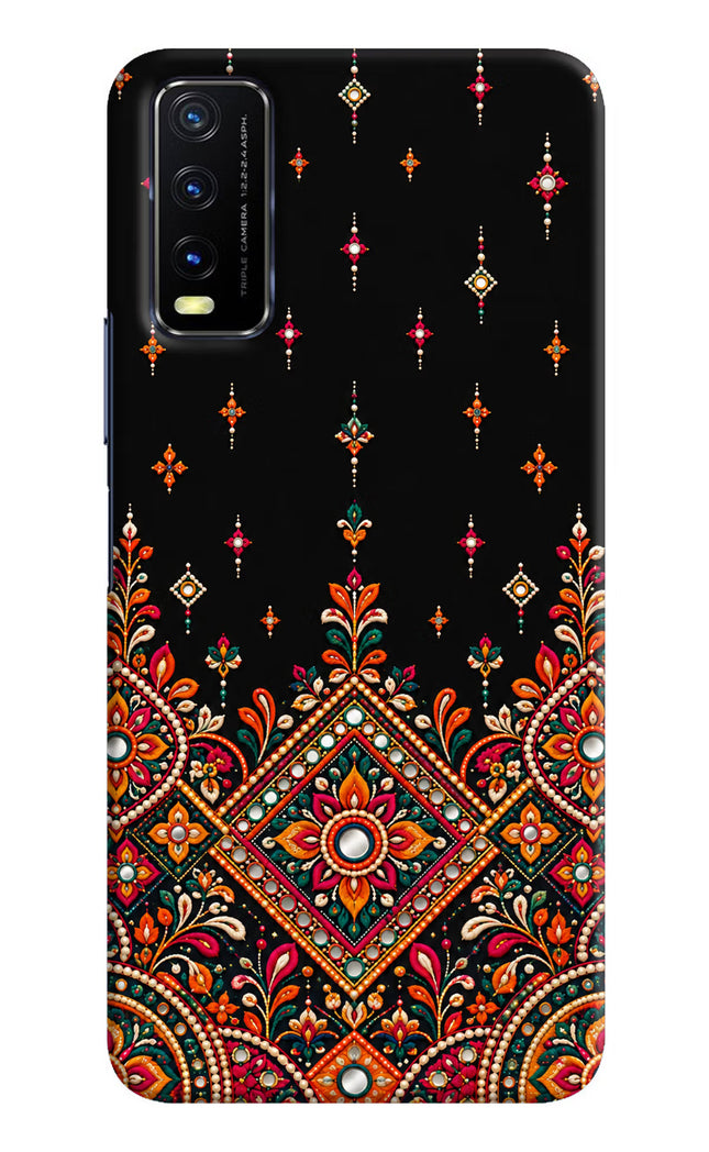 Noir Mehfil Vivo Y20/Y20i Hard Case Back Cover by Casekaro