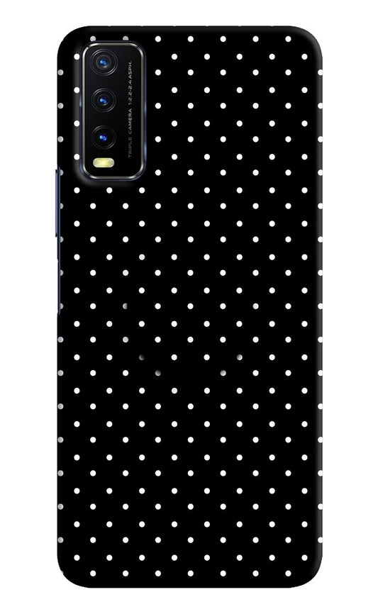 White Dots Vivo Y20/Y20i Pop Case by Casekaro