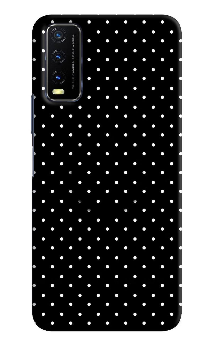 White Dots Vivo Y20/Y20i Pop Case, Hard case
