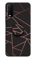 Geometric Pattern Vivo Y20/Y20i Pop Case by Casekaro