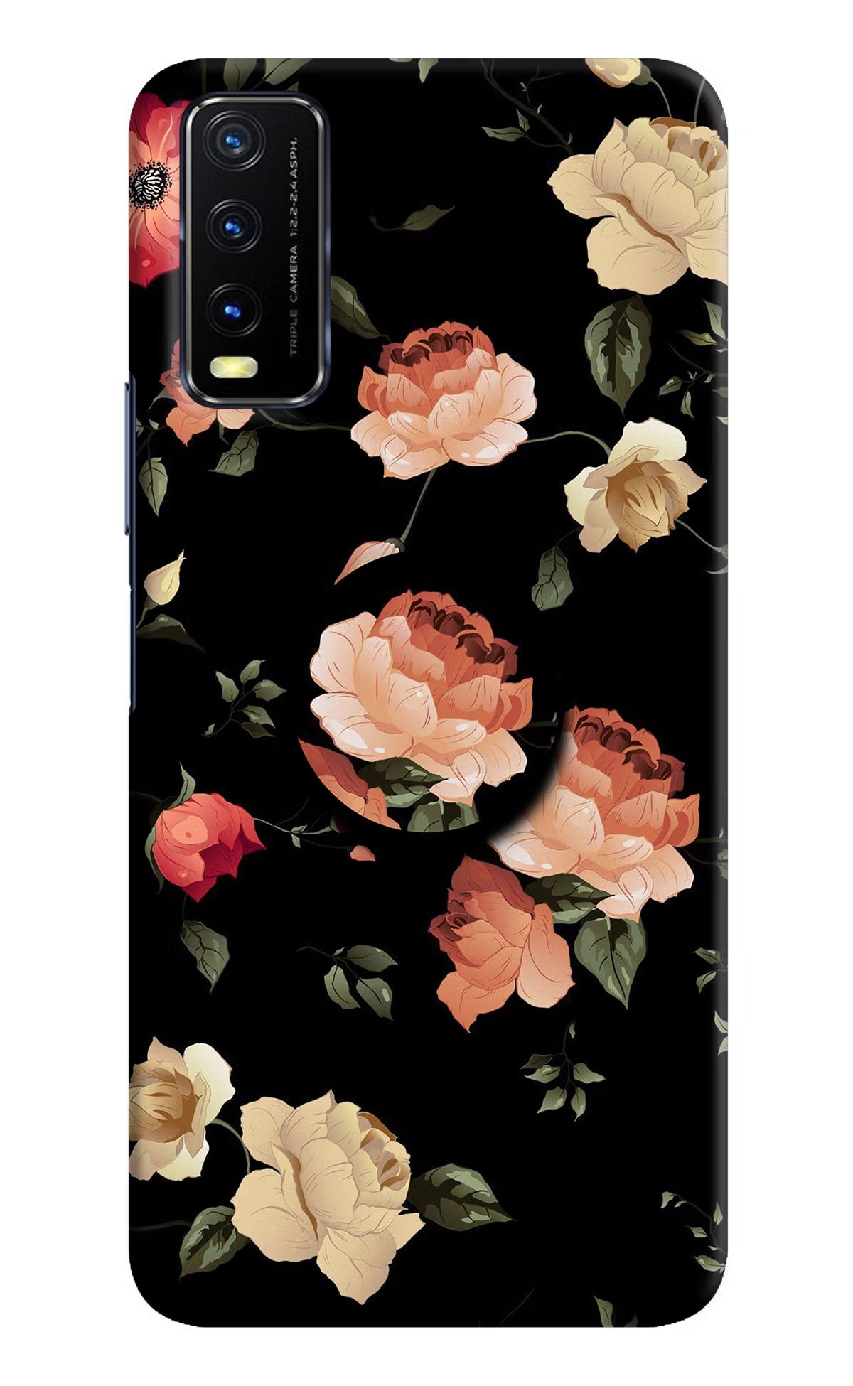 Flowers Vivo Y20/Y20i Pop Case by Casekaro