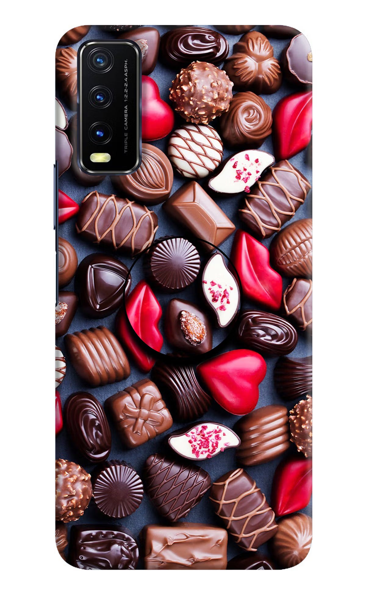 Chocolates Vivo Y20/Y20i Pop Case by Casekaro