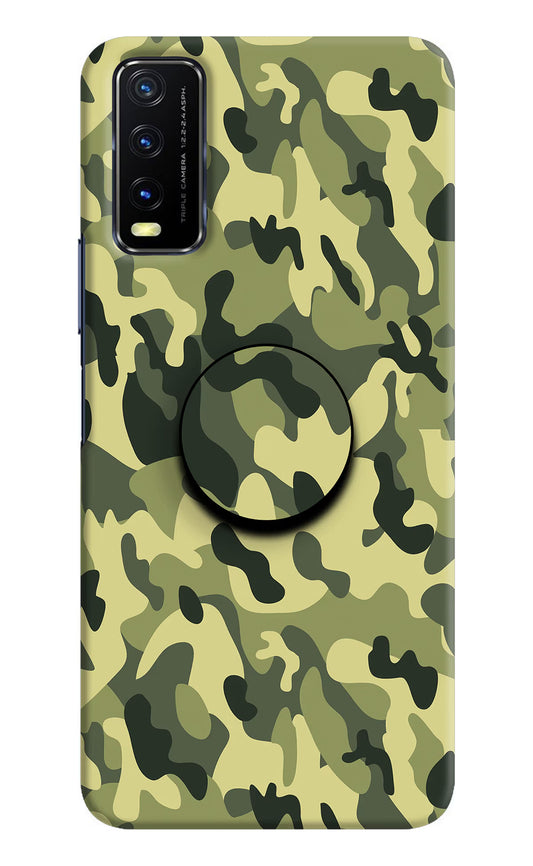Camouflage Vivo Y20/Y20i Pop Case by Casekaro