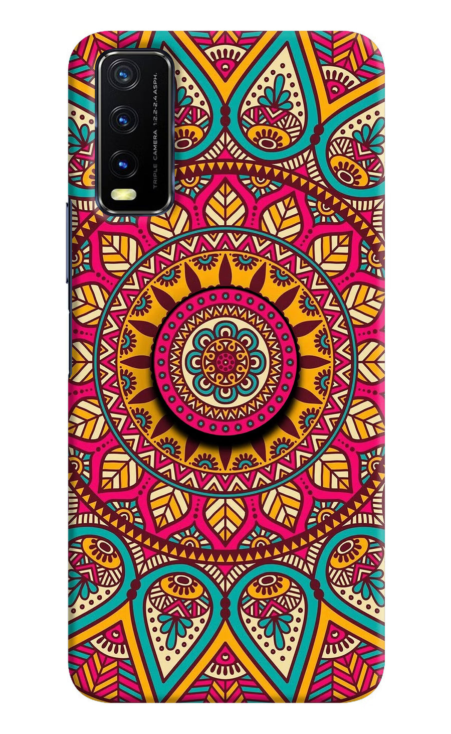 Mandala Vivo Y20/Y20i Pop Case, Hard case