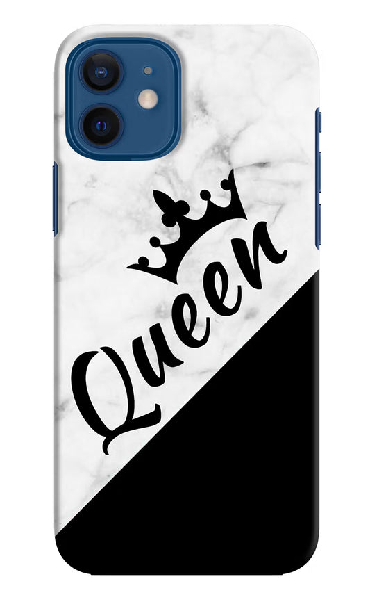 Queen iPhone 12 Hard Case Back Cover by Casekaro